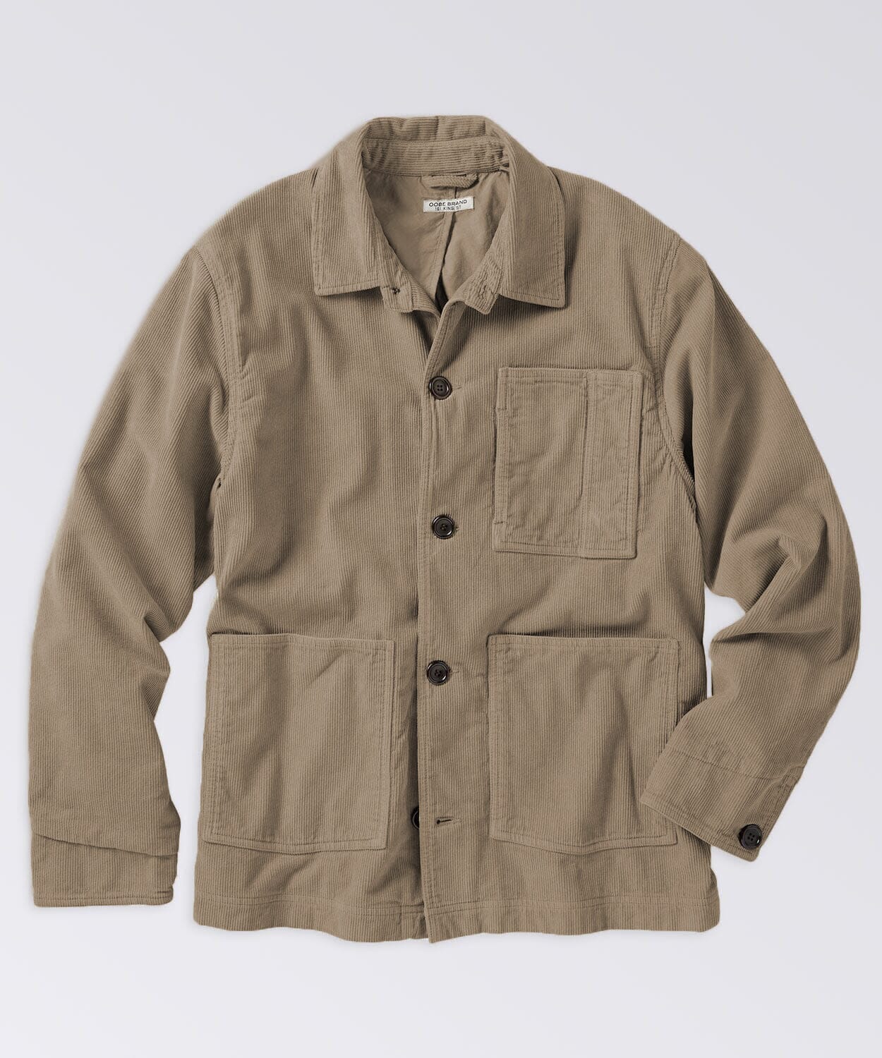 brown corduroy jacket