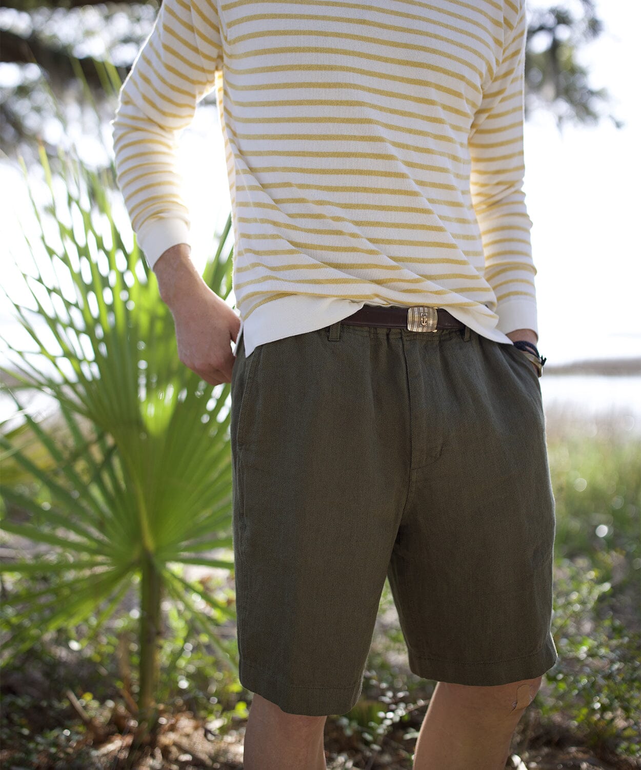 Vanderhorst Short Shorts OOBE BRAND Moss 32" 