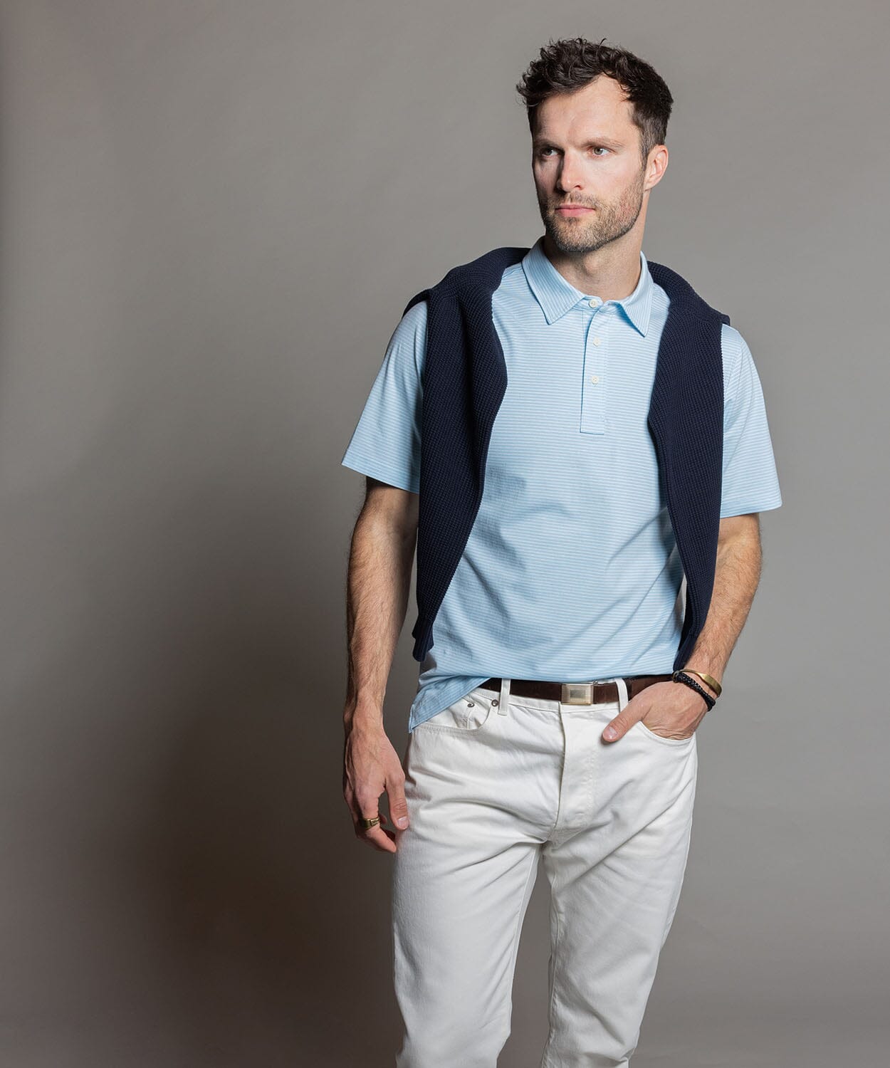 Charley Polo Polo Shirts OOBE Essentials Lakespur Water S 