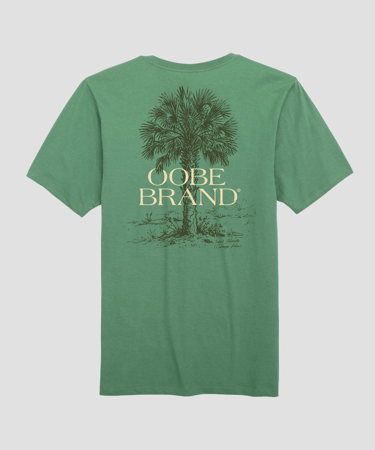 Cabbage Palm Tee Tees OOBE Essentials Pine S 