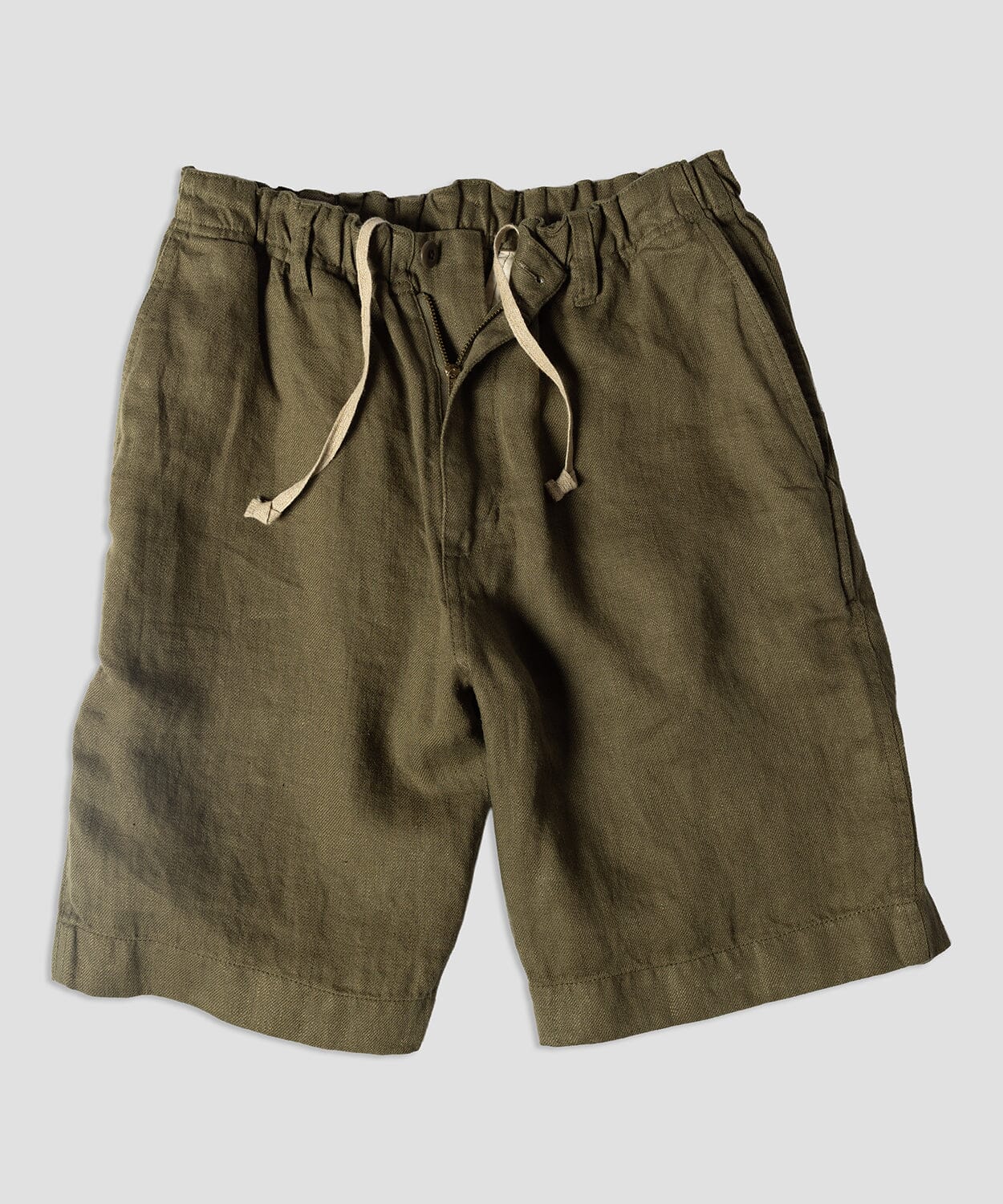 Vanderhorst Linen Short - Moss - OOBE Brand