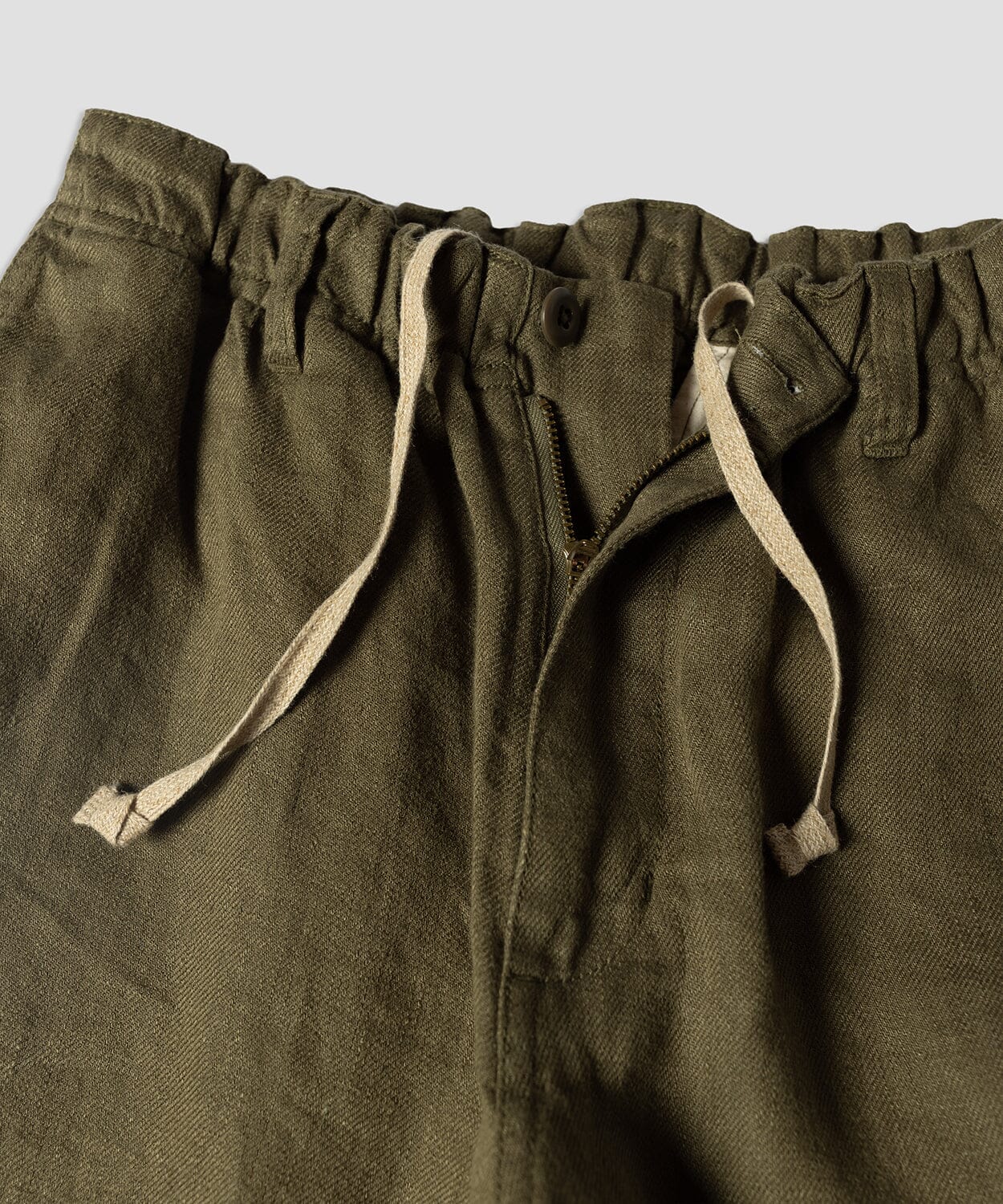 Vanderhorst Linen Short - Moss - OOBE Brand