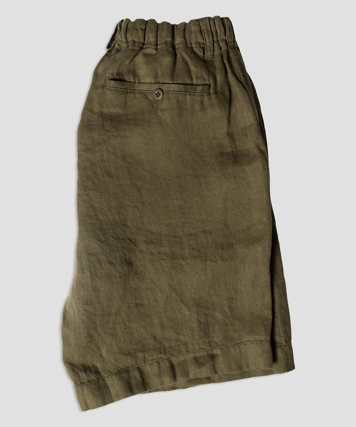 Vanderhorst Linen Short - Moss - OOBE Brand