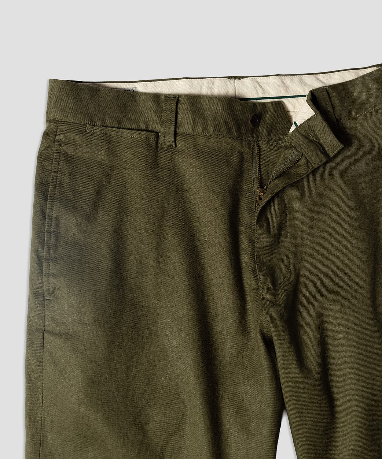 Bristol Linen Short - Militaire - OOBE Brand