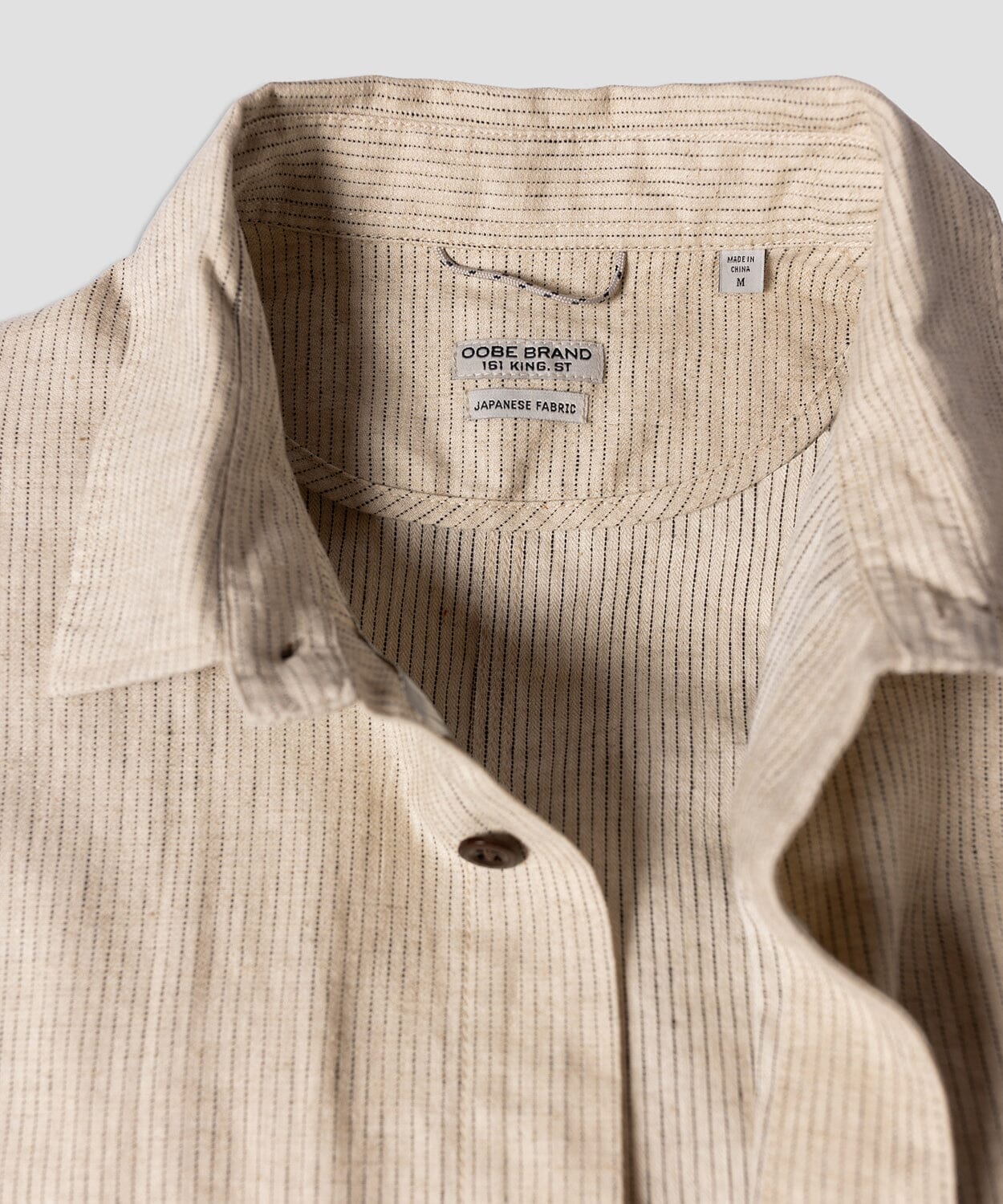 Montagu Stripe Shirt Jacket Jackets OOBE BRAND 