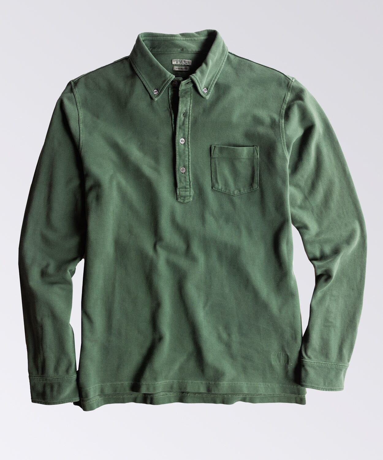 Green Long Sleeve Polo - OOBE BRAND