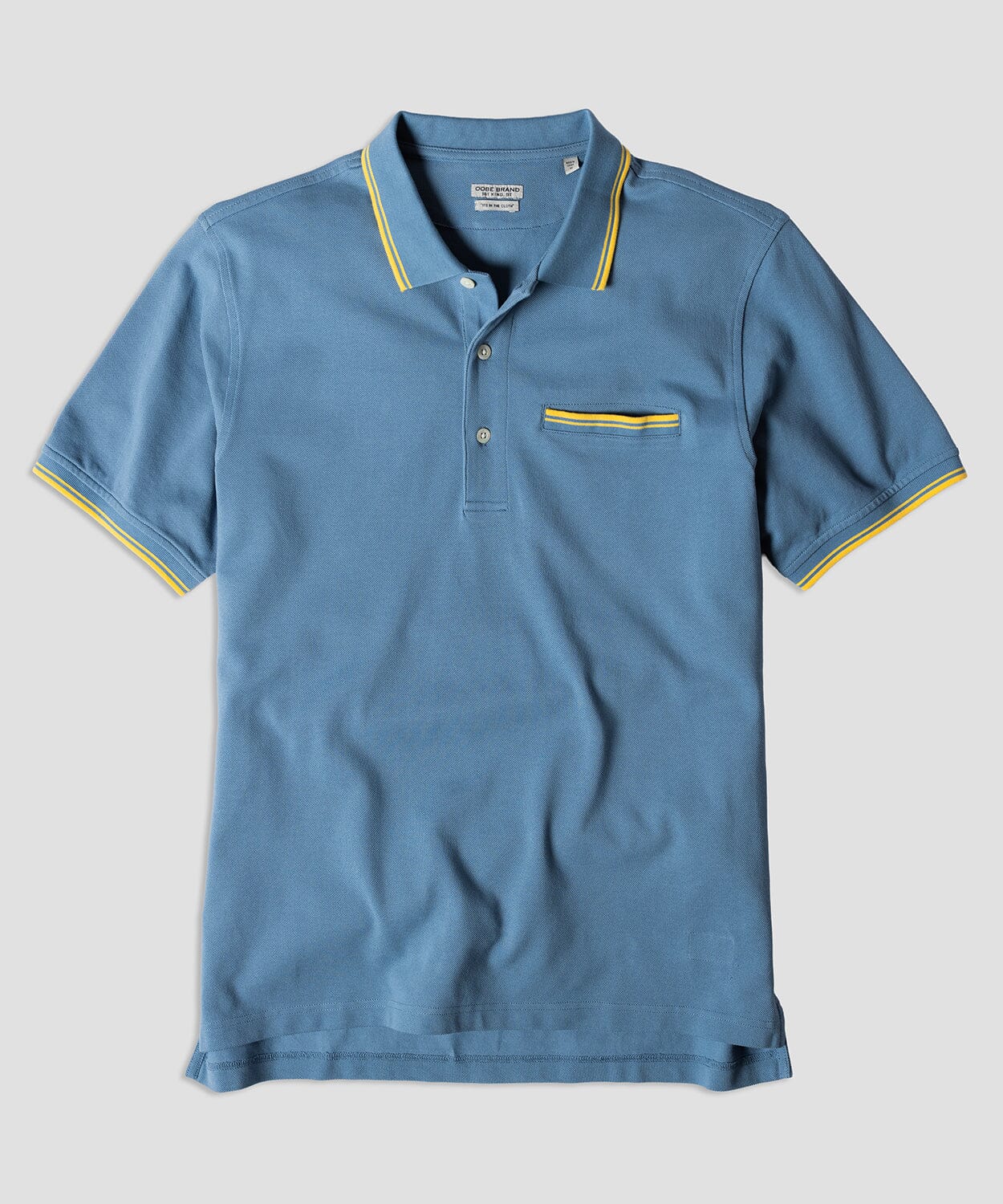 Amherst Polo Polo Shirts OOBE BRAND Provincial Goldenrod S 