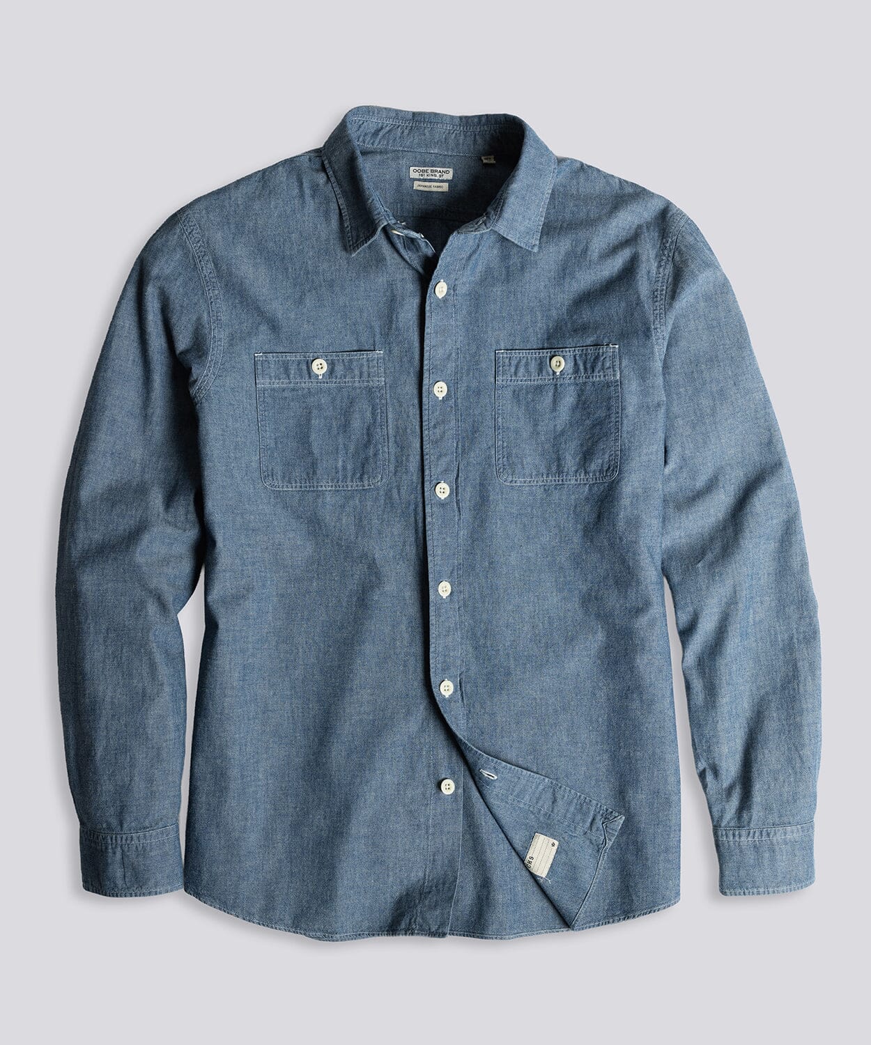 Marlan Chambray Workshirt Button Downs OOBE BRAND 