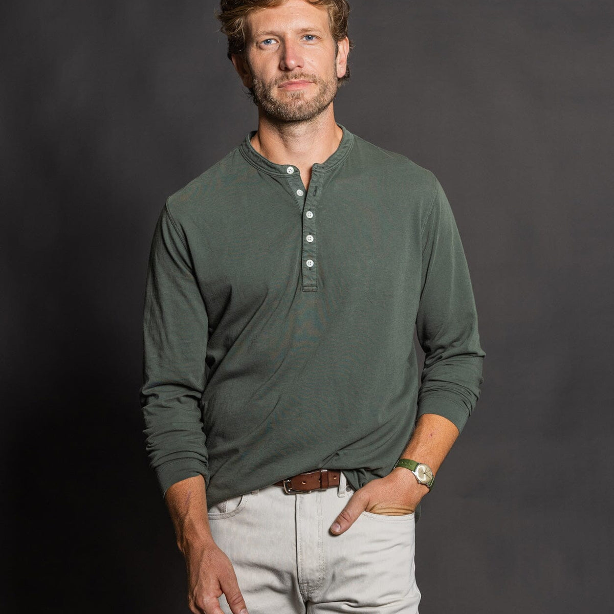 henley over dress shirt GUYS GUIDE: 3 Ways To Wear A Henley