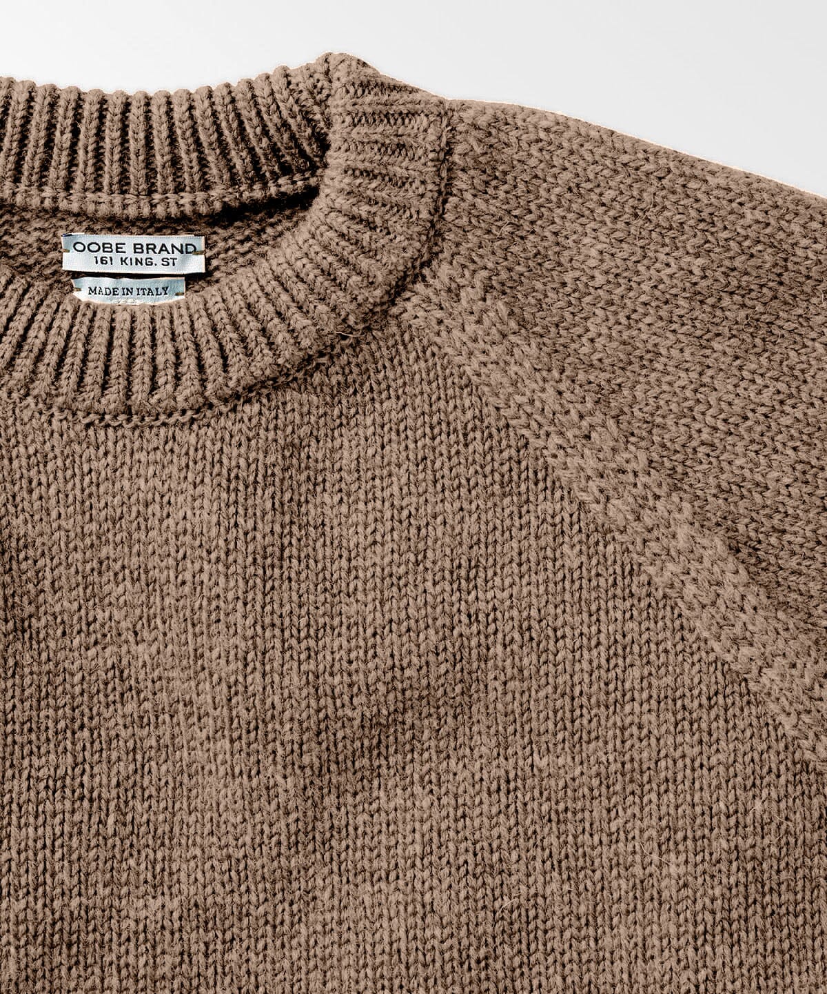 Mens Edisto Crew Neck Wool Sweater | OOBE BRAND