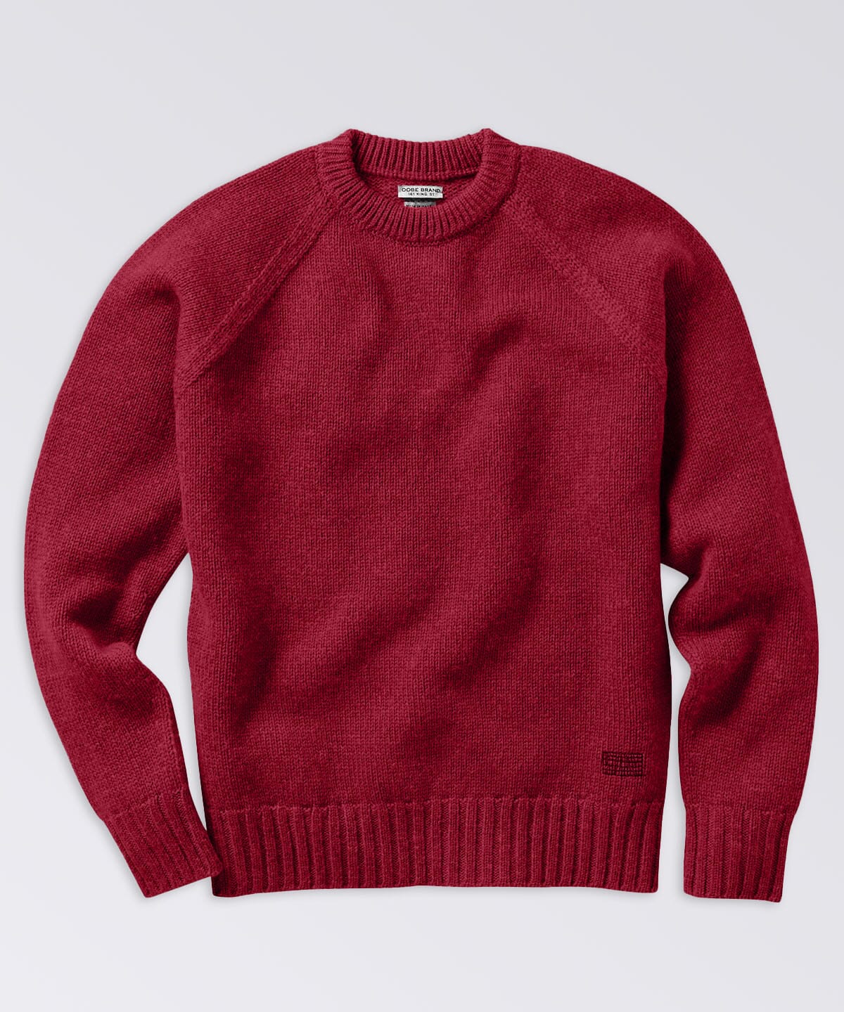 Edisto Crew Sweater Sweaters OOBE BRAND Brick S 