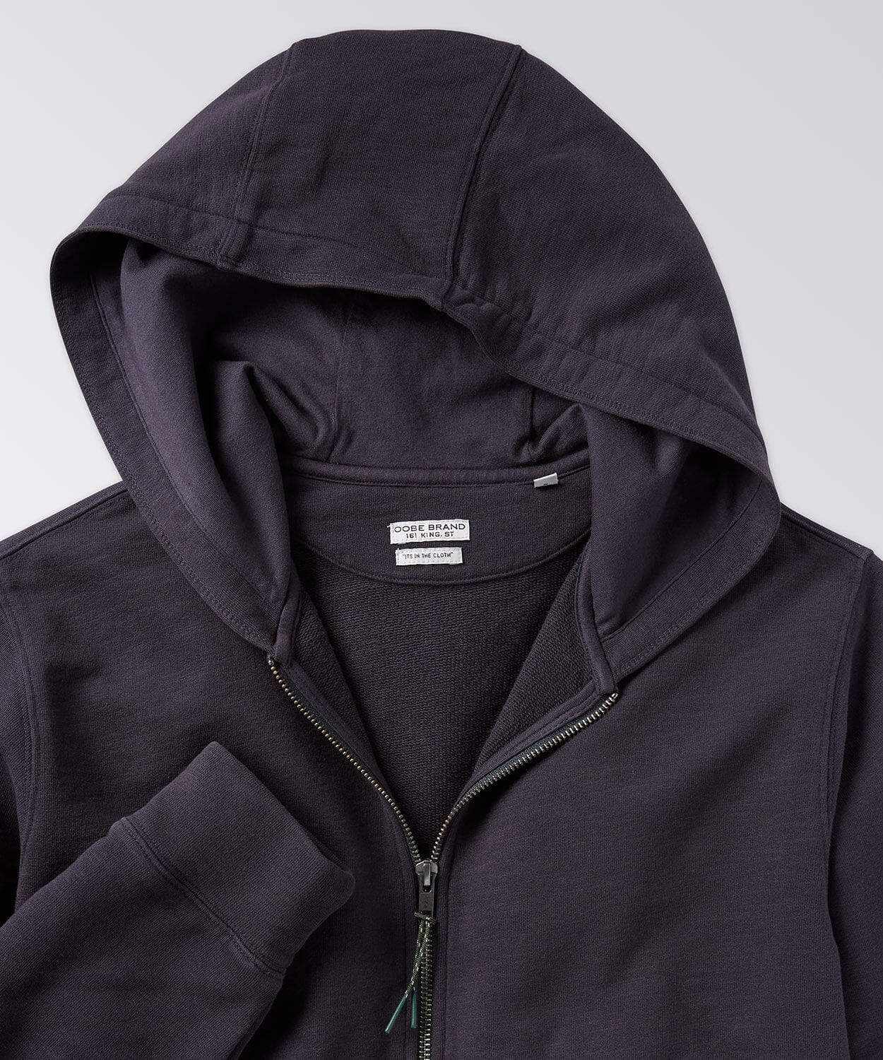 Zip up hoodie online brands