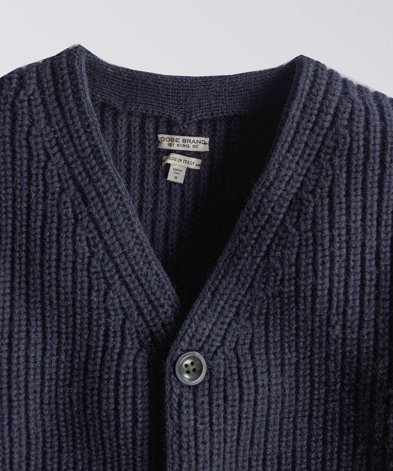 Men's Navy Cardigan - OOBE BRAND