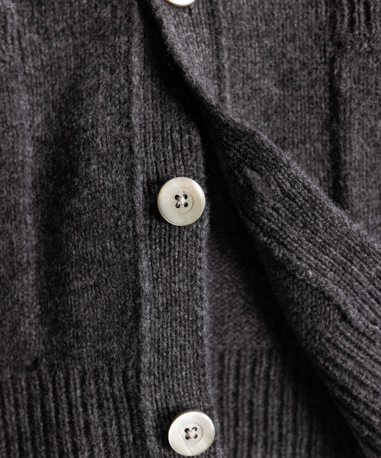 Cardigan in Charcoal Heather - OOBE BRAND