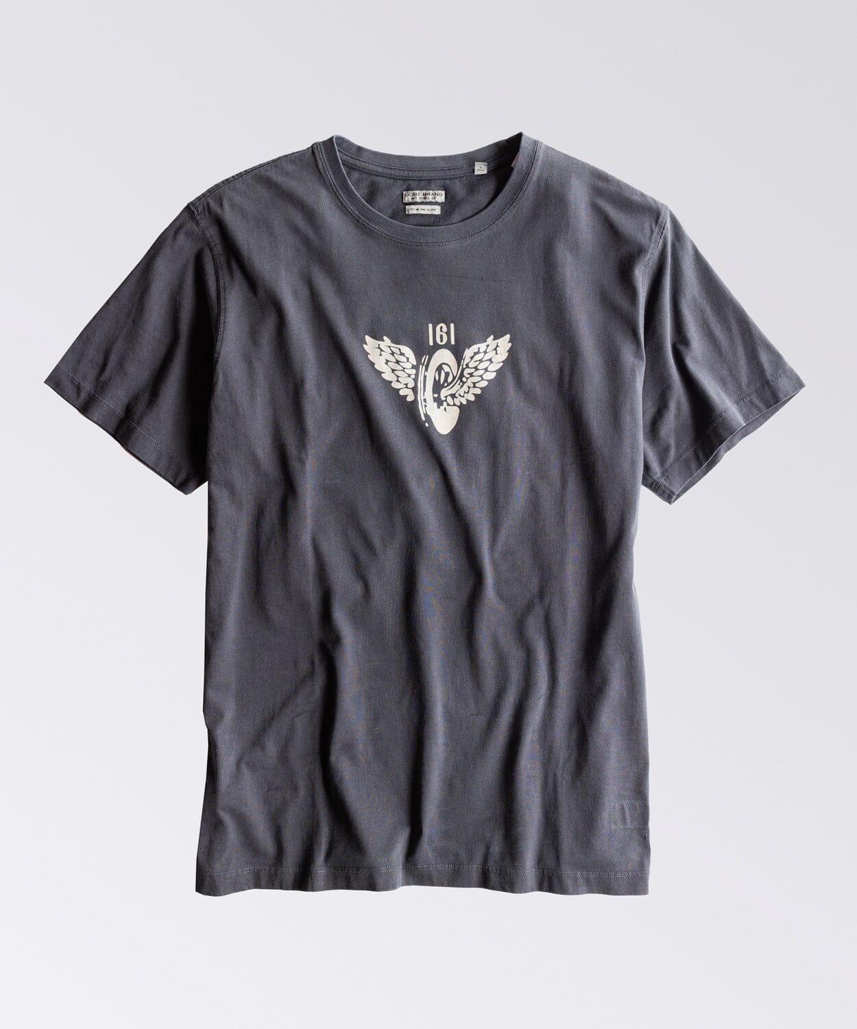 Men's Graphic tee color Asphalt - OOBE BRAND