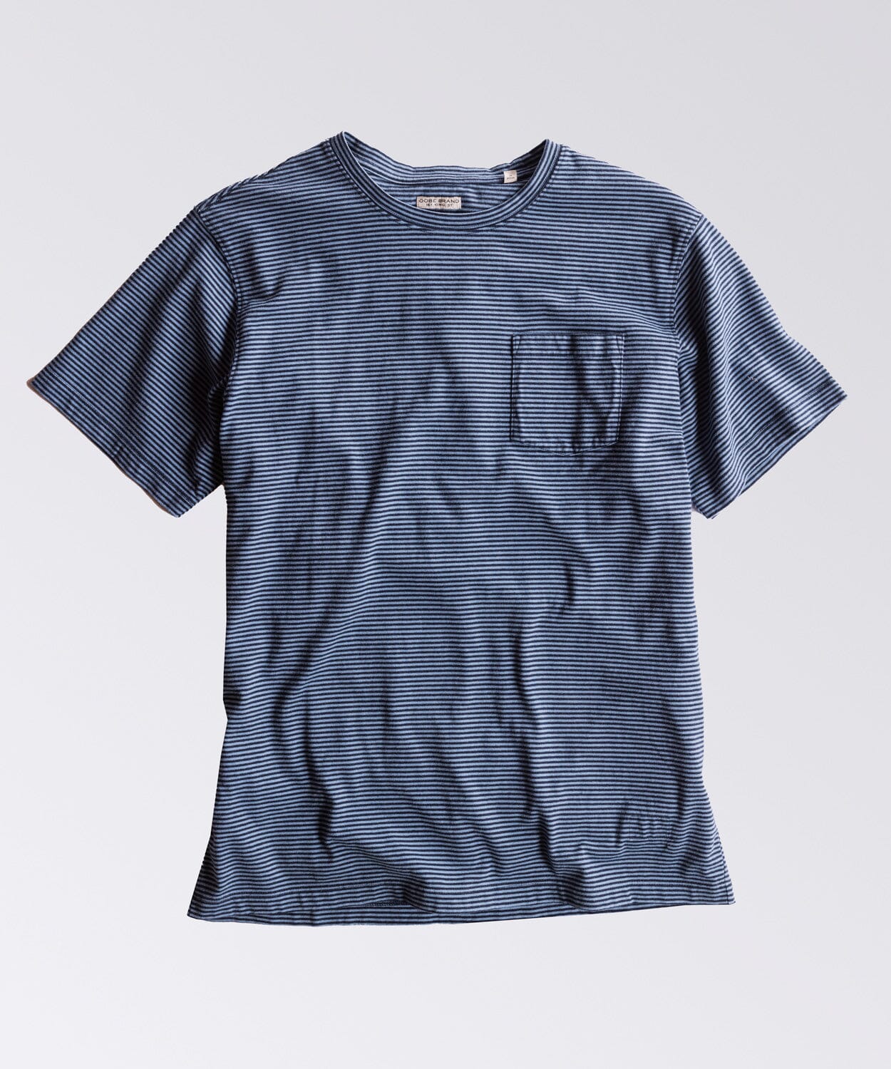 Blue Stripe Tee - OOBE BRAND