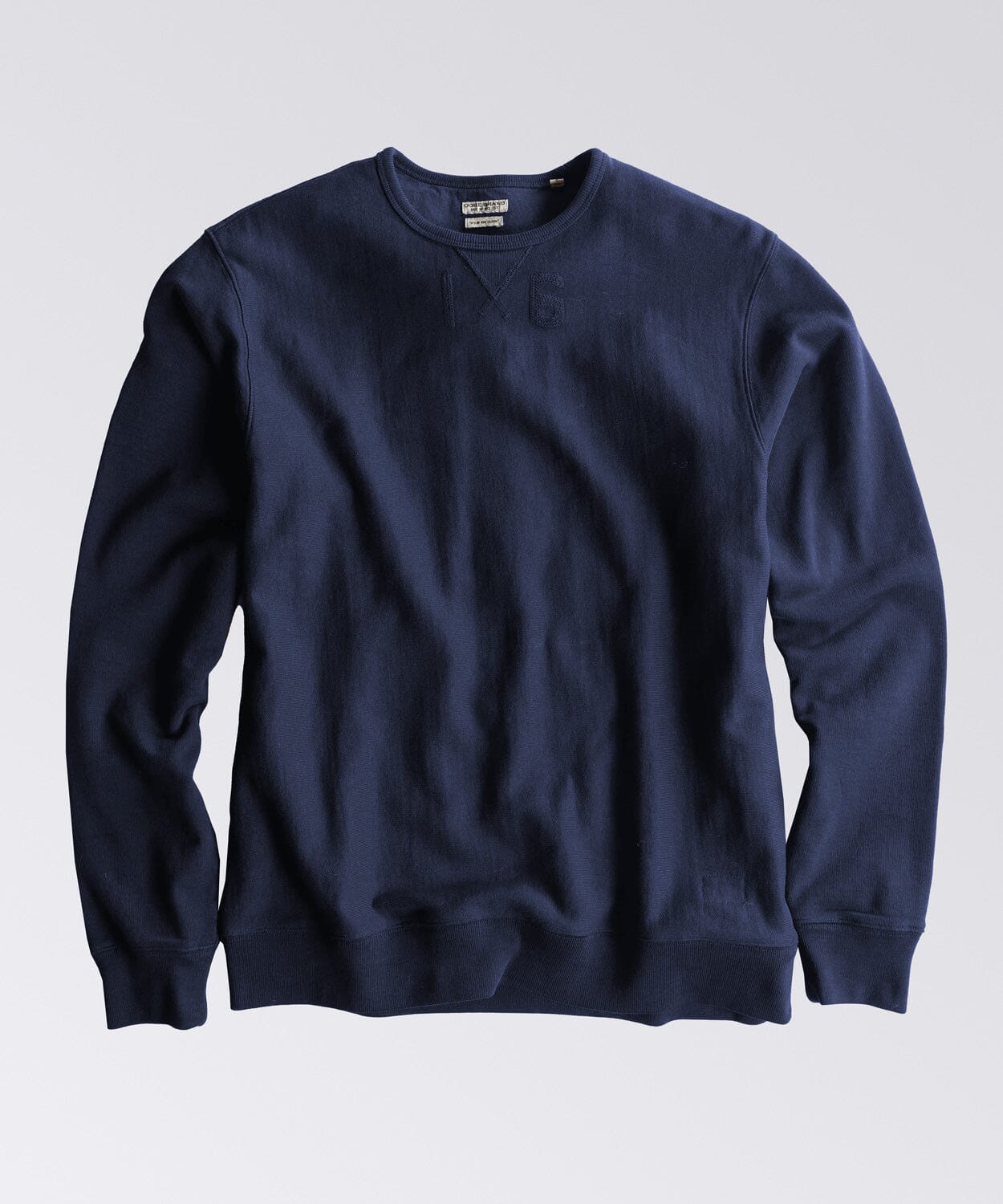 Navy Blue Crew Neck Shirt - OOBE BRAND