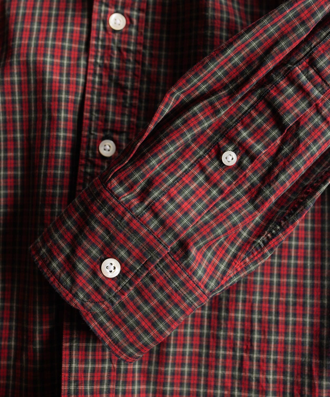 Red Plaid Buttondown Shirt - OOBE BRAND