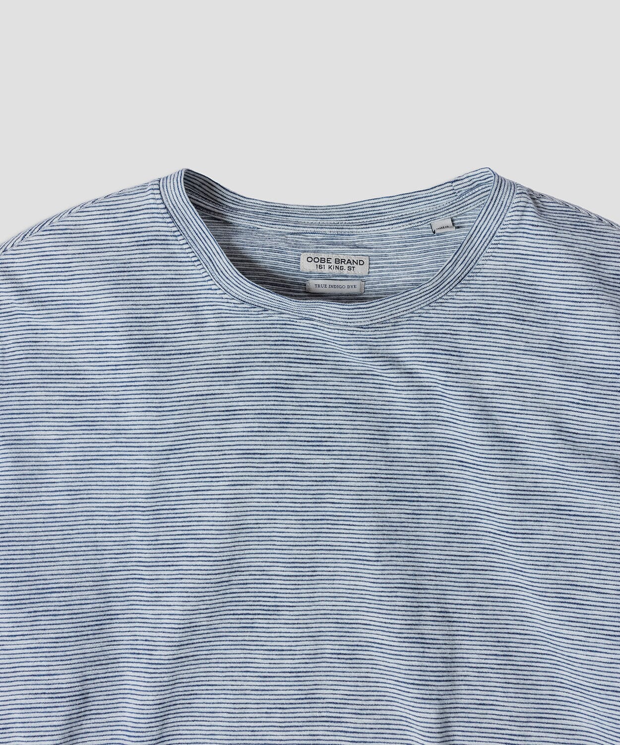 Pinckney Indigo Stripe Tee Tees OOBE BRAND 