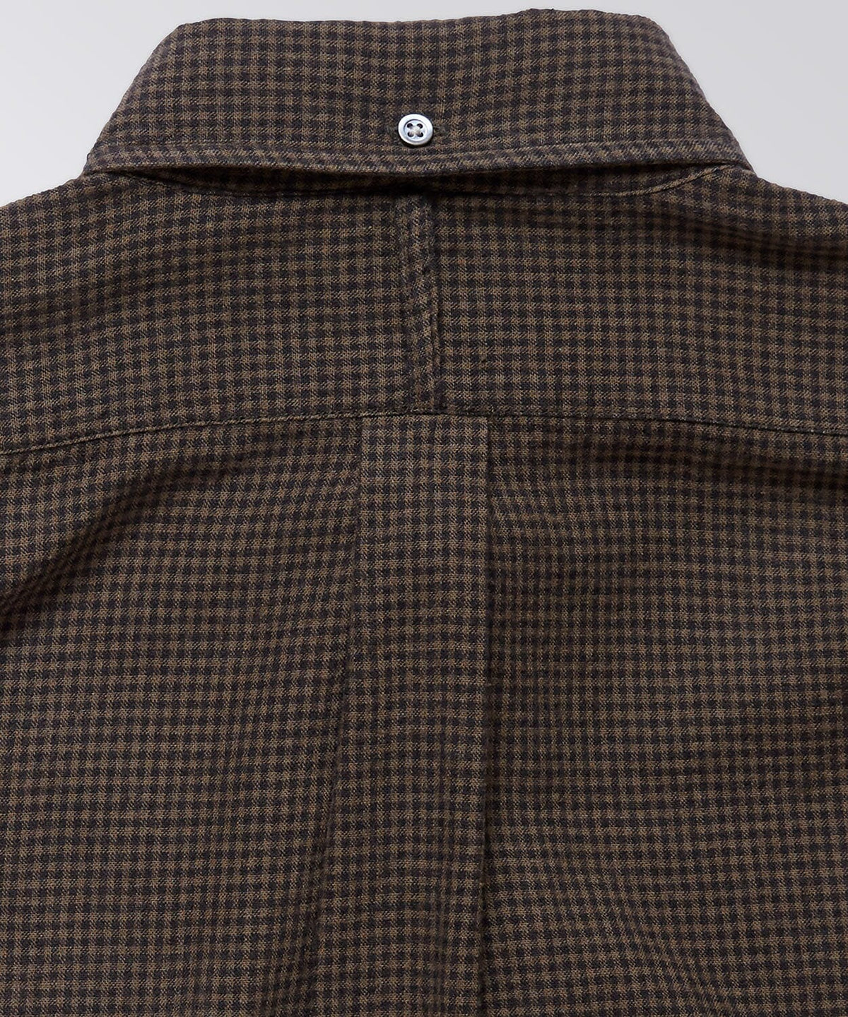 King Street Olive Micro Check Shirt