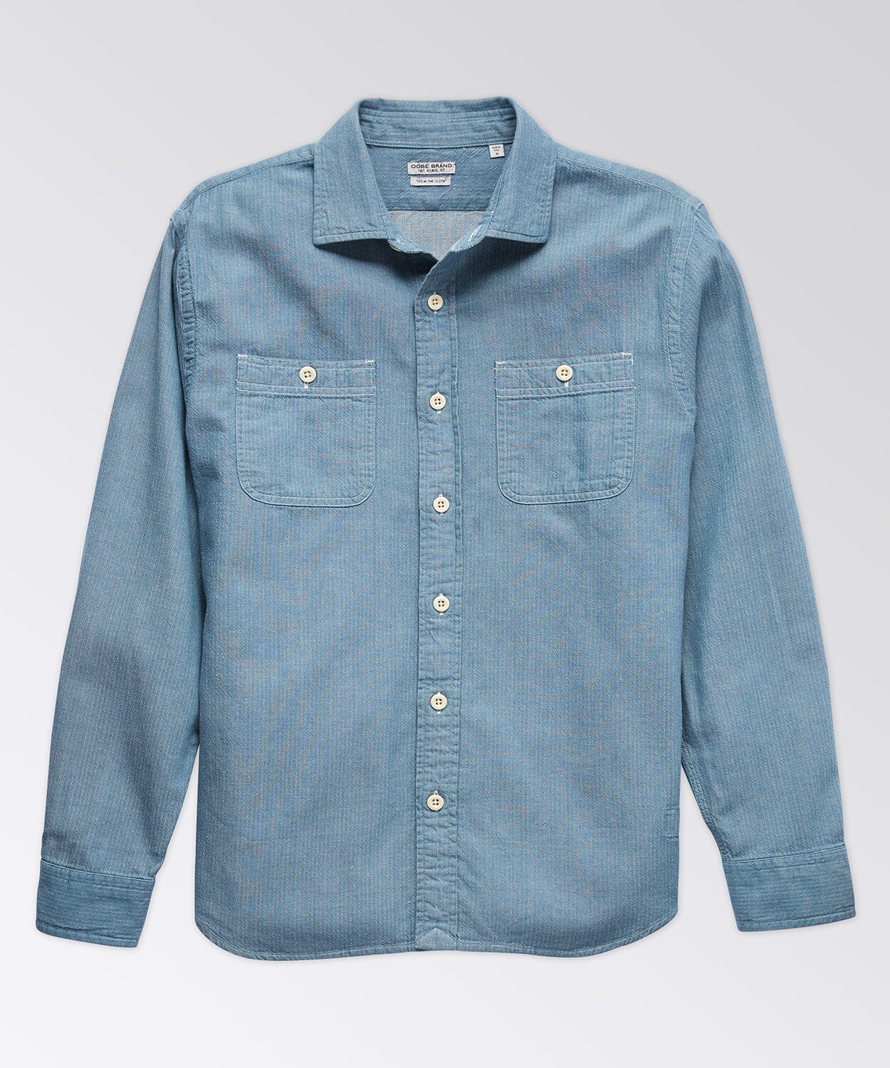 Marlan Workshirt Button Downs OOBE BRAND Chambray S 