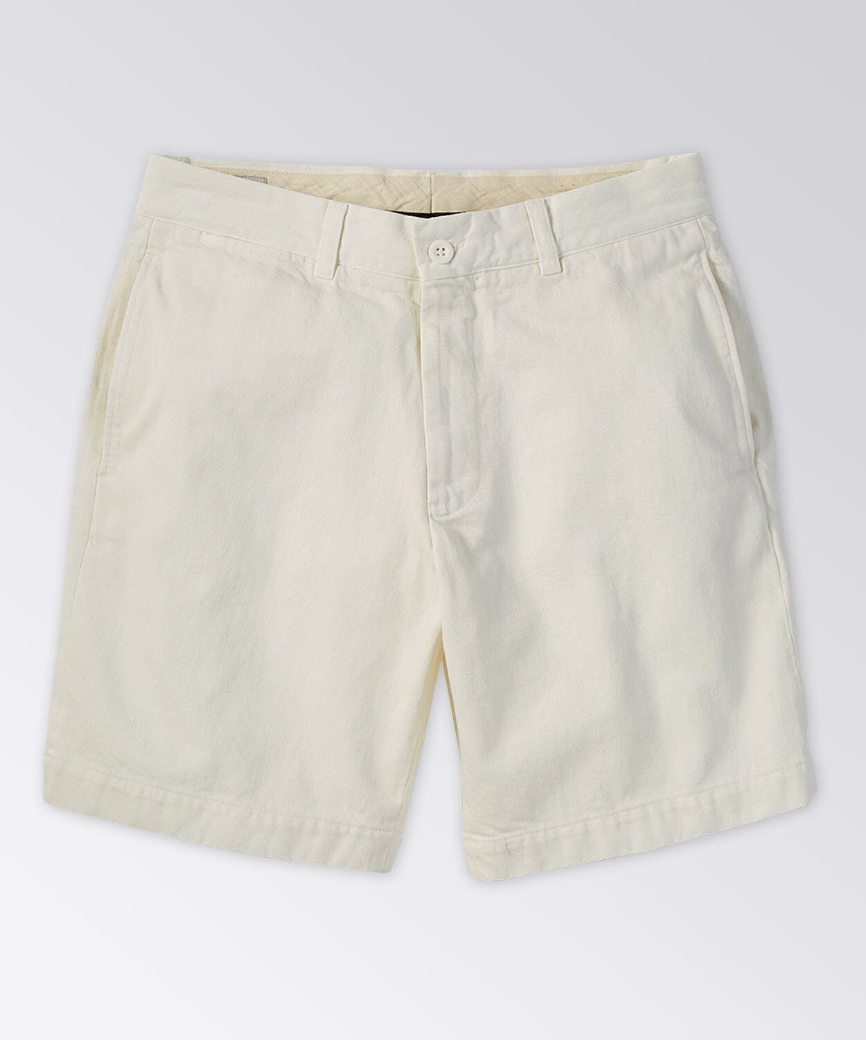 Anvil Garment-Dyed Short Shorts OOBE BRAND Classic White 30" 