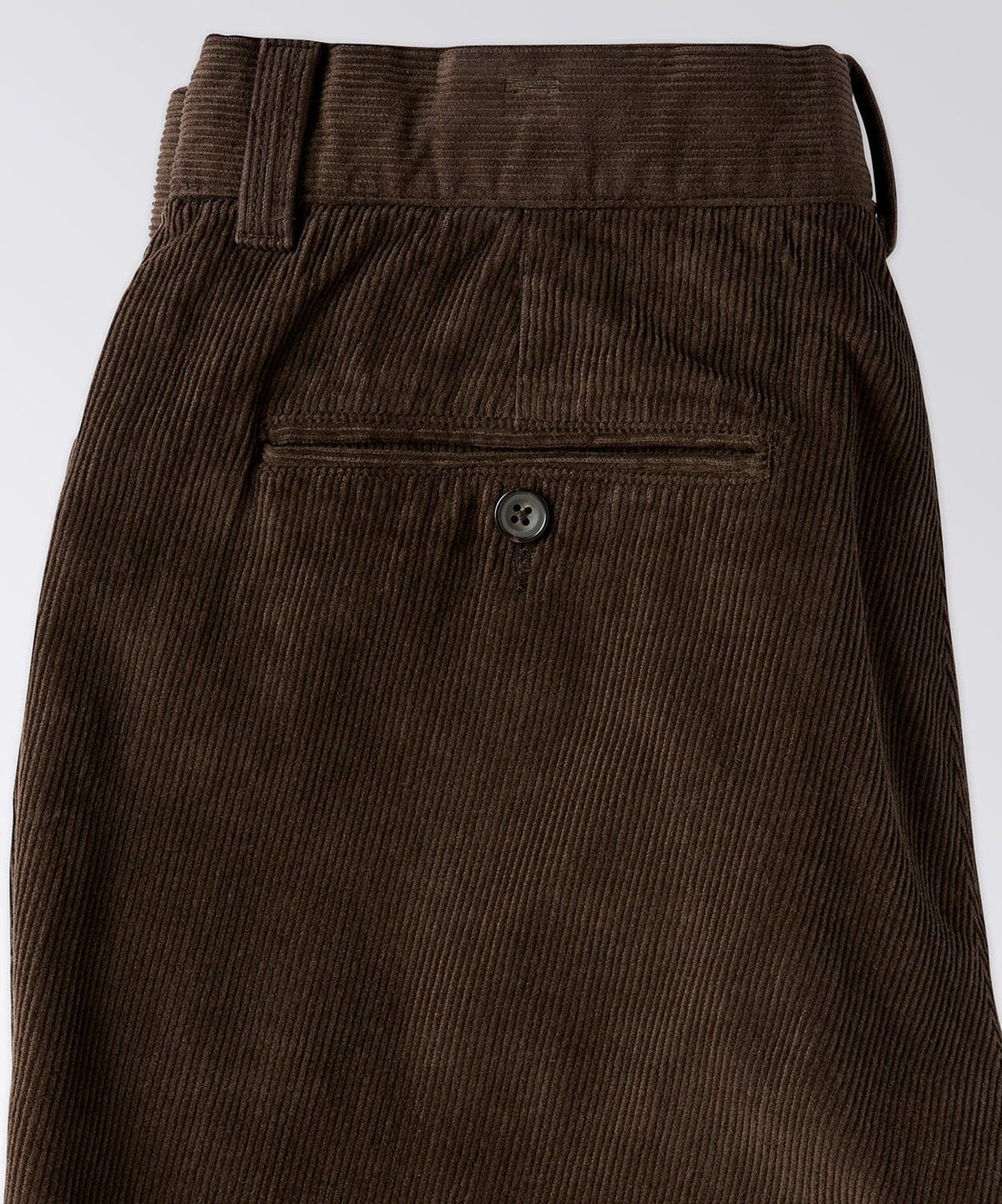 back of mens corduroy shorts