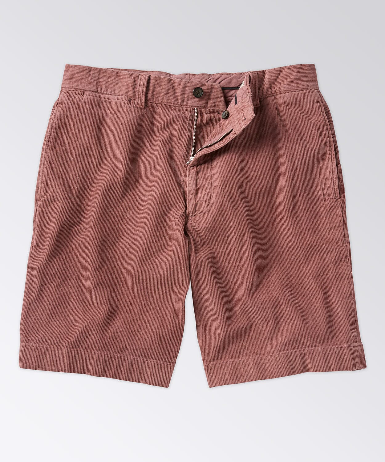 front of mens corduroy shorts