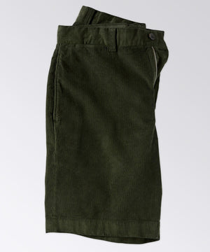 side of mens corduroy shorts