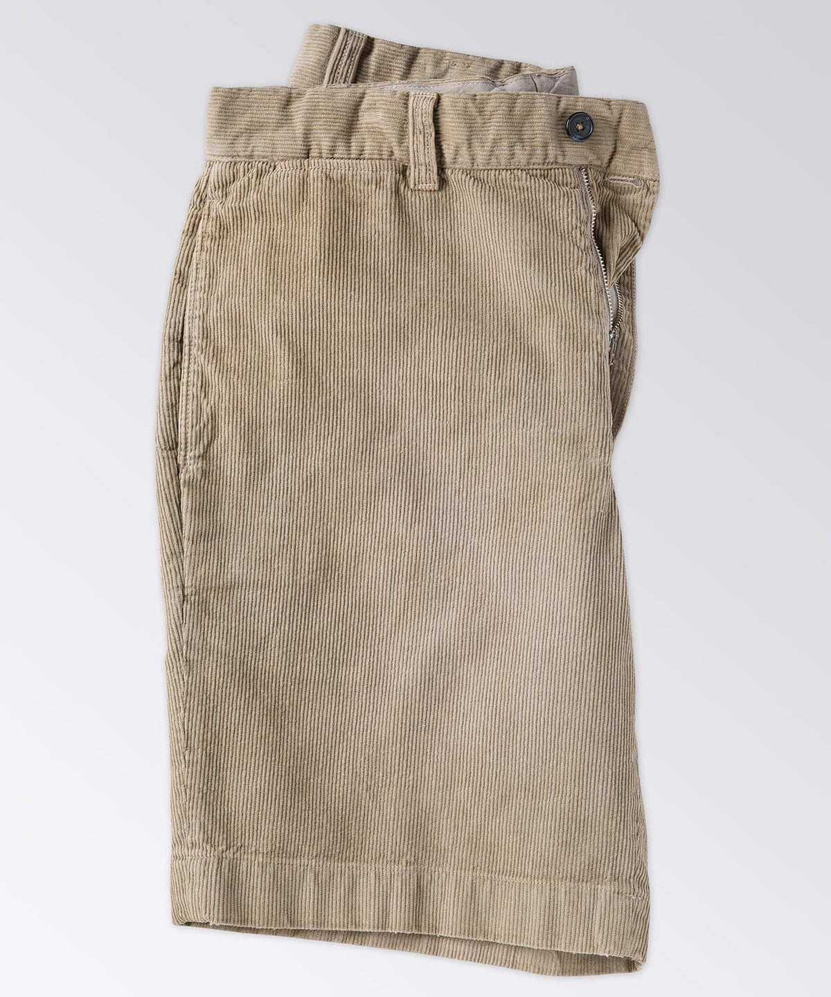 side of mens corduroy shorts