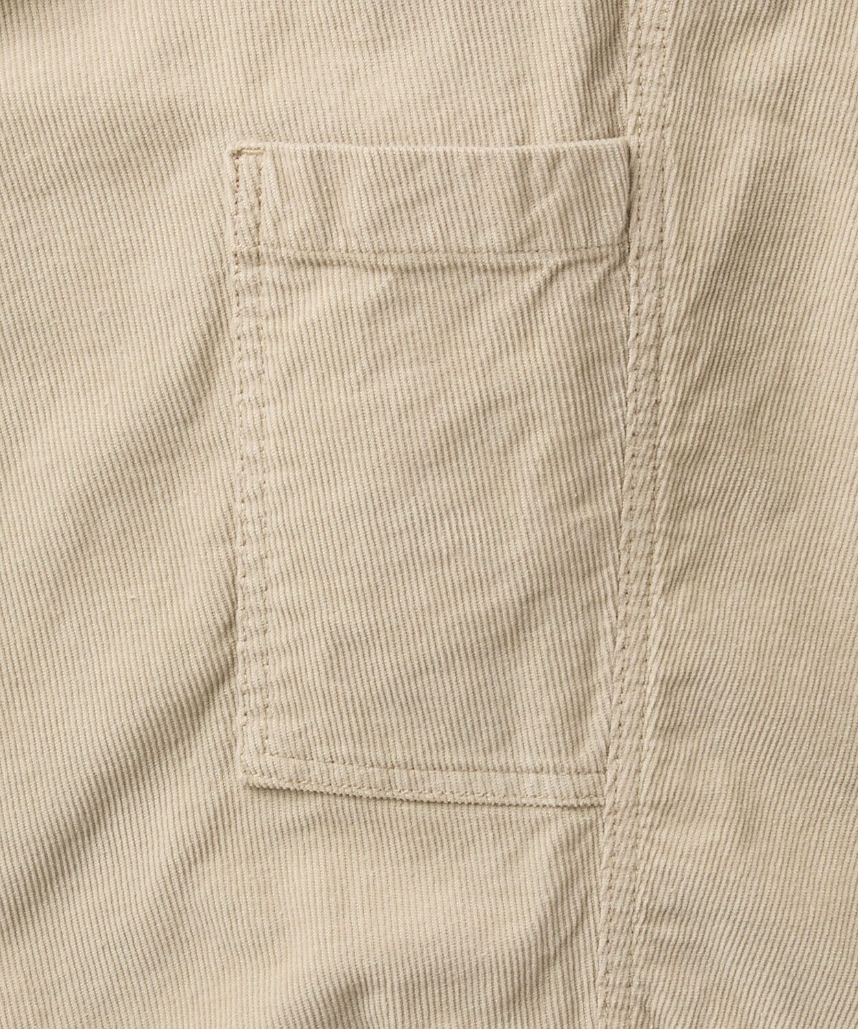 details of corduroy pants for men