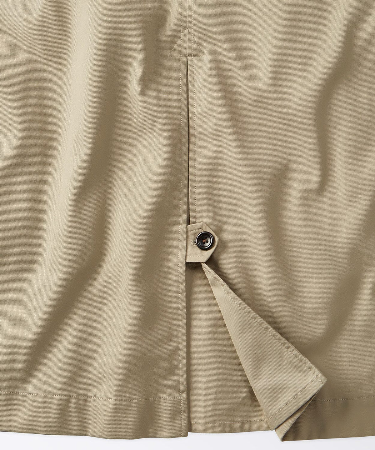 back of mens trench coat