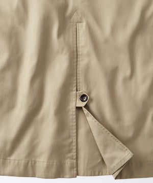 back of mens trench coat