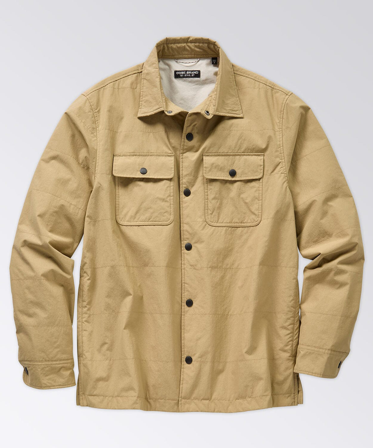 front of a mens jacket