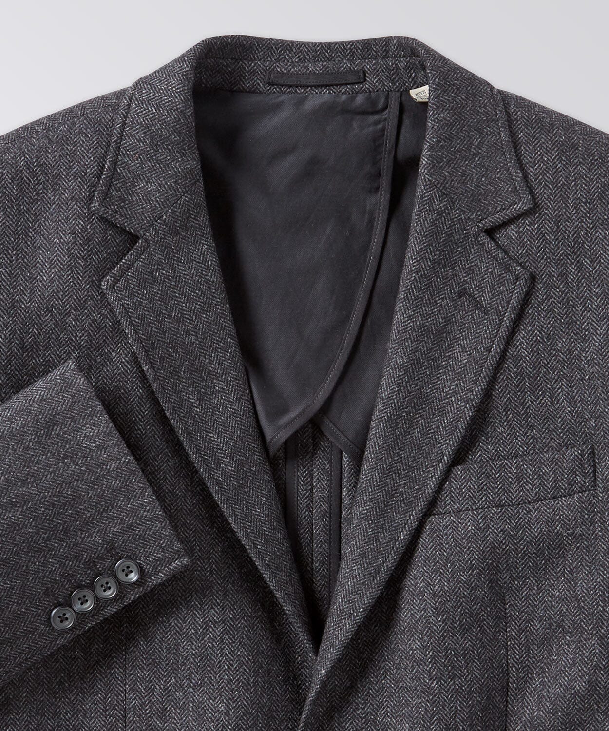 Black wool sport coat sale