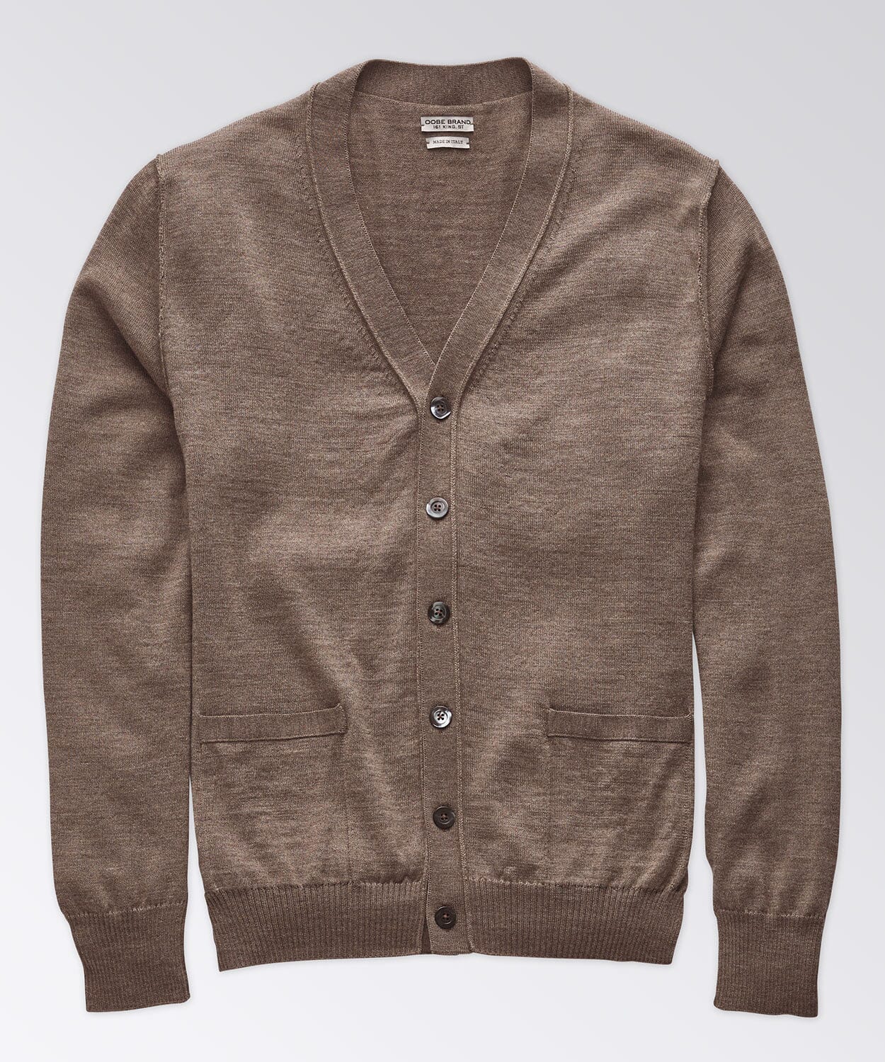 Ashworth Cardigan Sweaters OOBE BRAND Dark Khaki S 