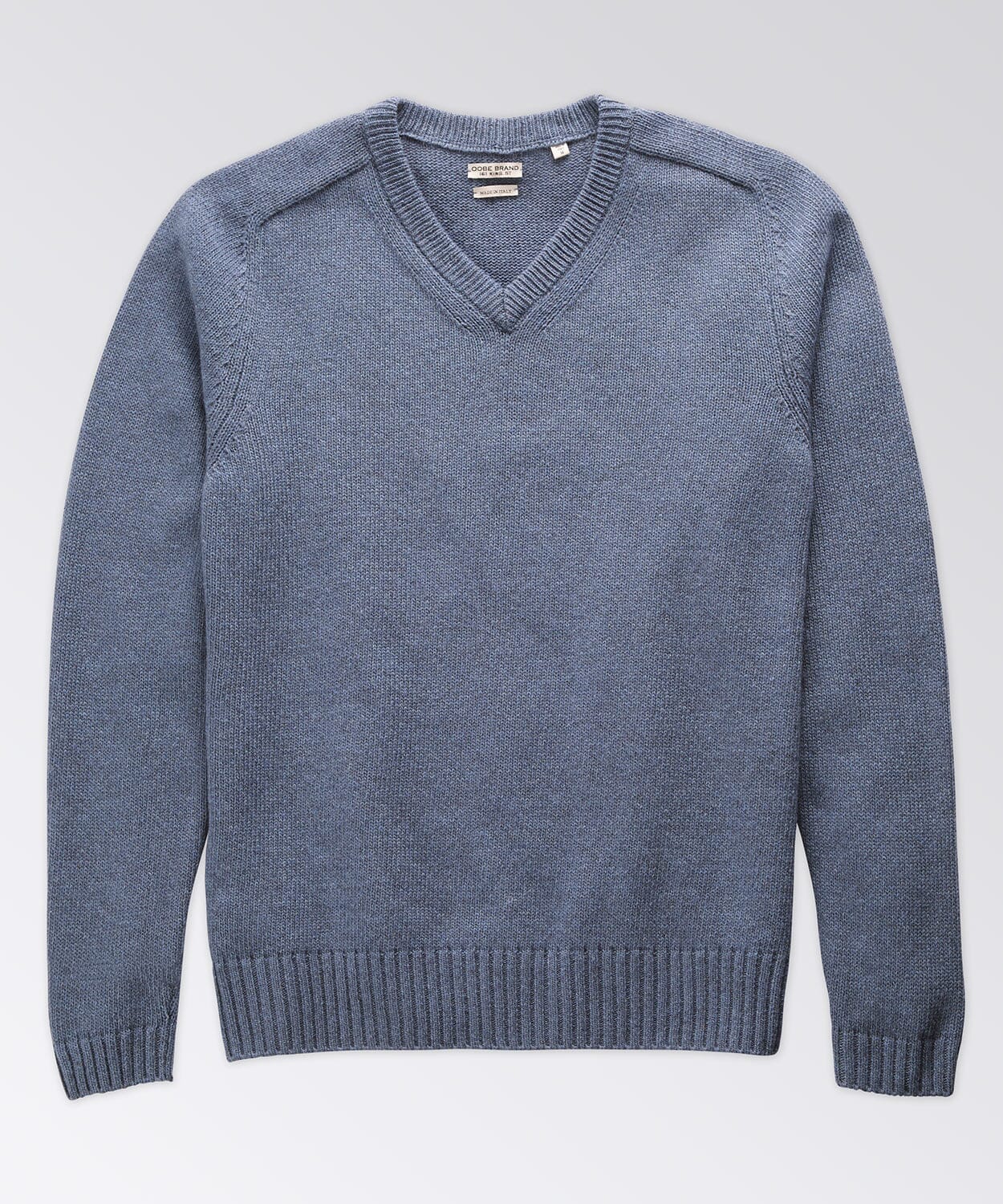 Dresdon V-Neck Sweater Sweaters OOBE BRAND Flint Blue S 