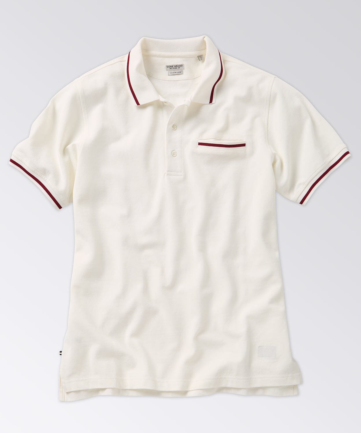 Amherst Polo Polo Shirts OOBE BRAND White Wine S 