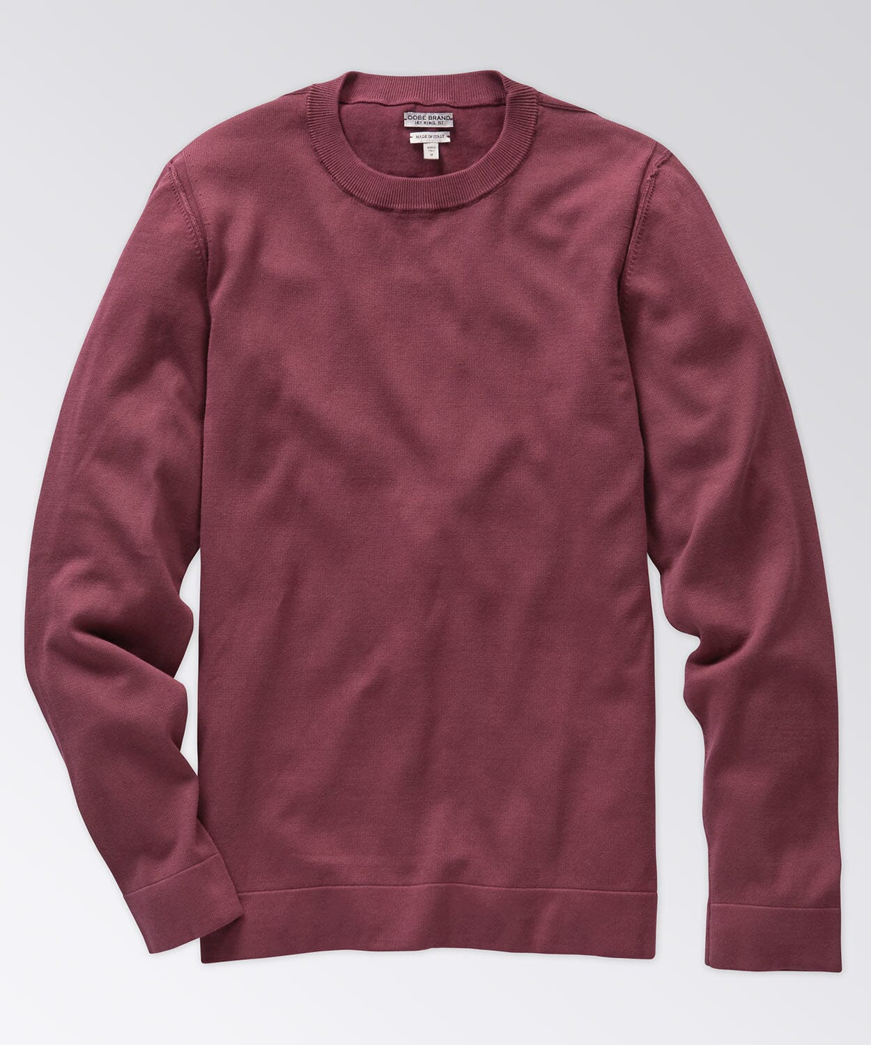 Austin Crew Sweater Sweaters OOBE BRAND Currant M 