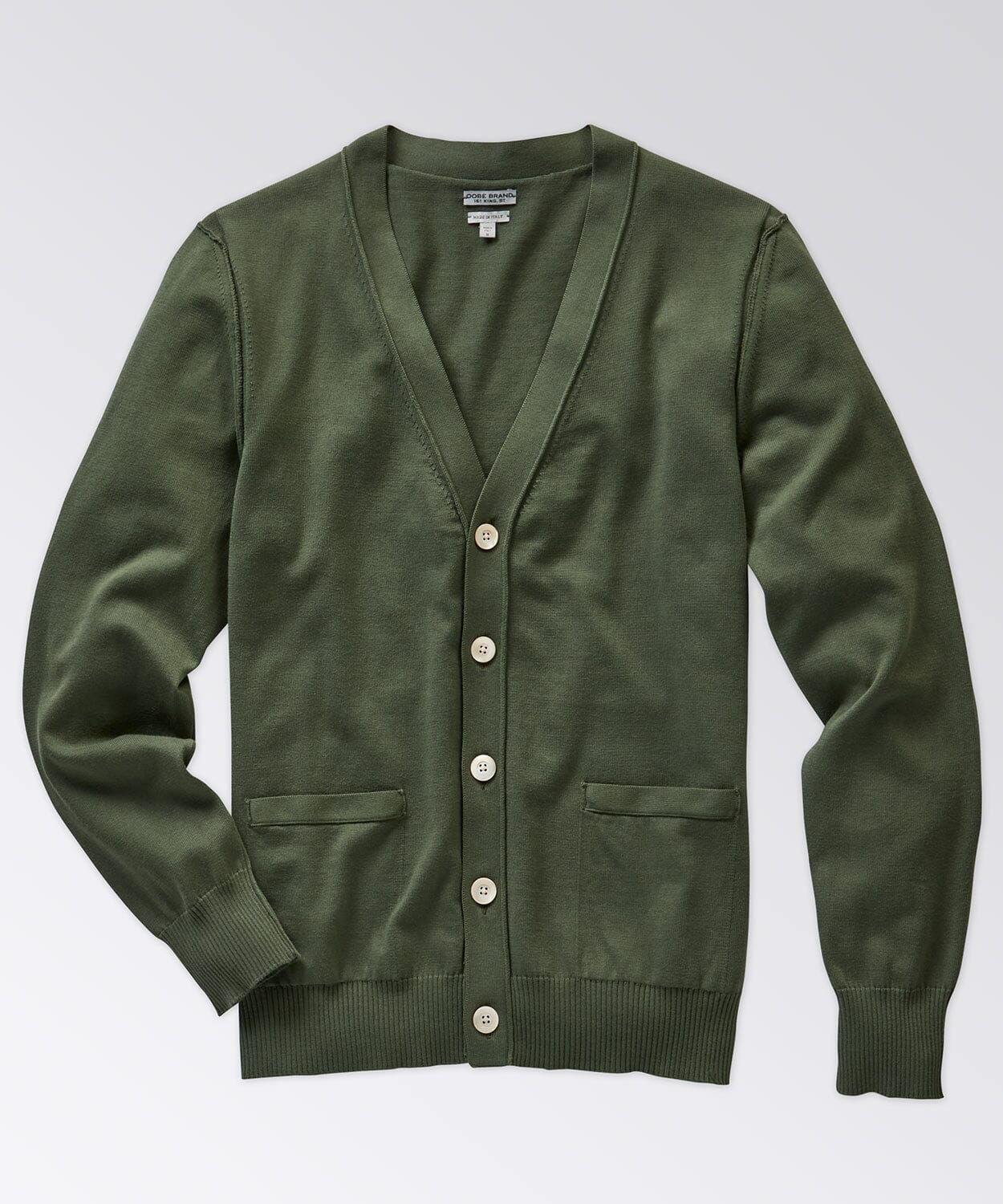 Ashworth Cardigan Sweaters OOBE BRAND Militaire M 