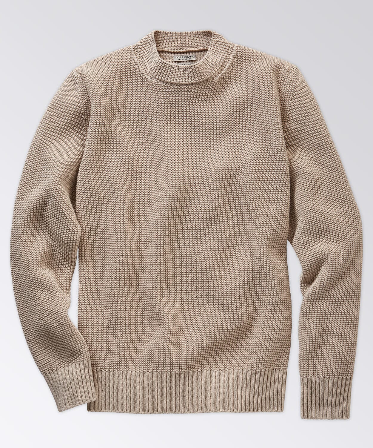 Winslow Crew Sweater Sweaters OOBE BRAND Stone S 