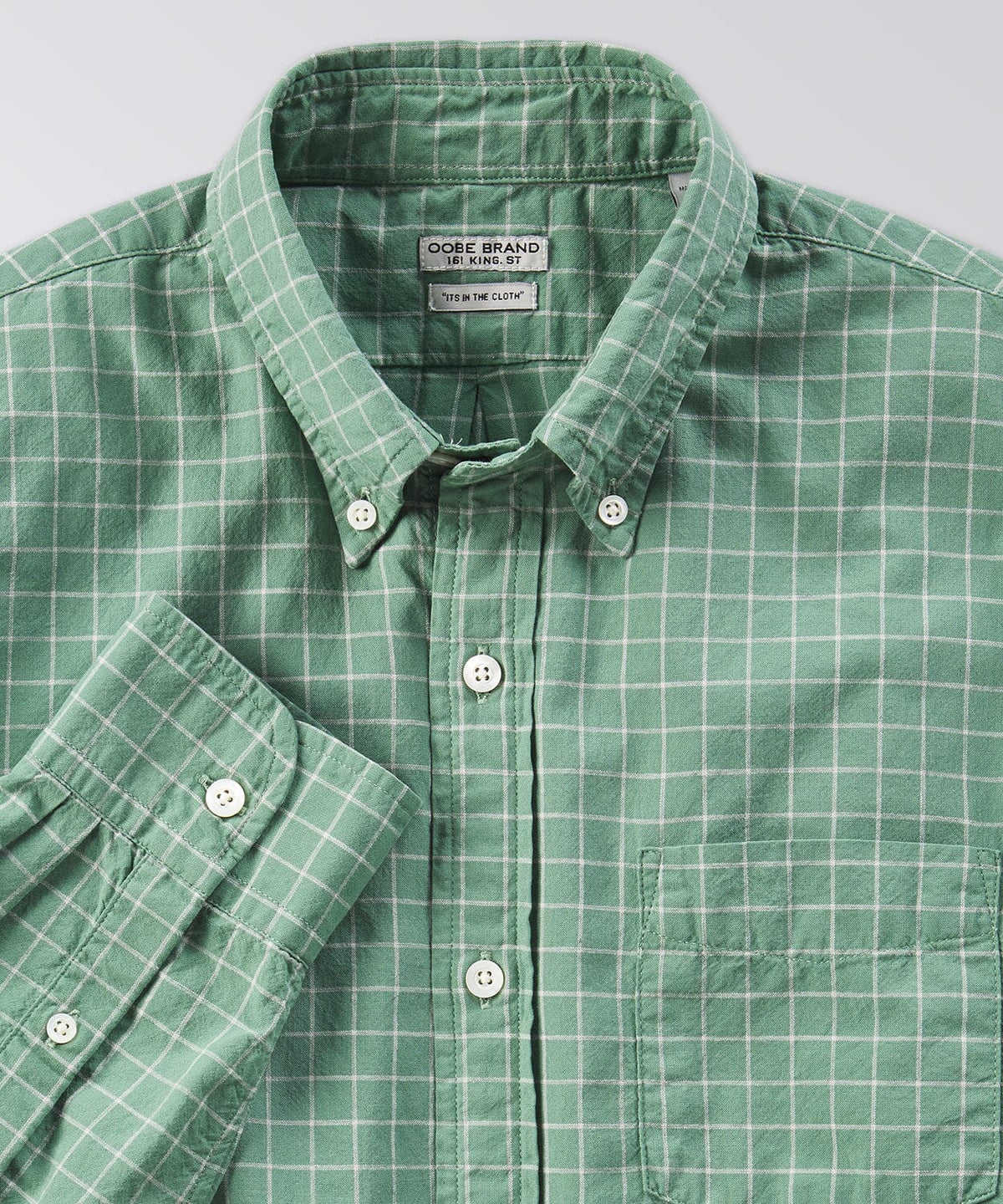 King Street Plaid Oxford Shirt