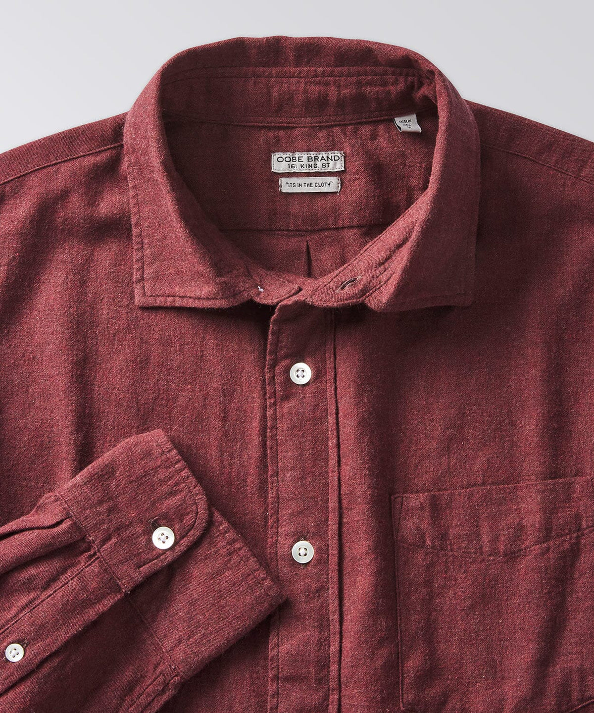 Excella Brushed Heather Solid Shirt