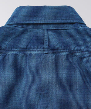 Boundary Indigo Check Workshirt