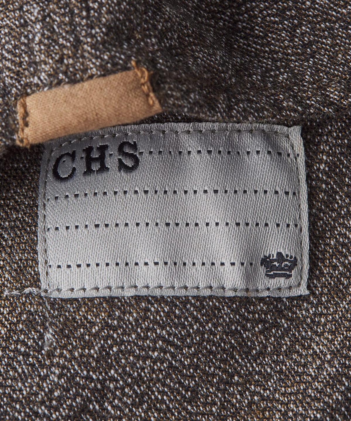 detail of a button down shirt
