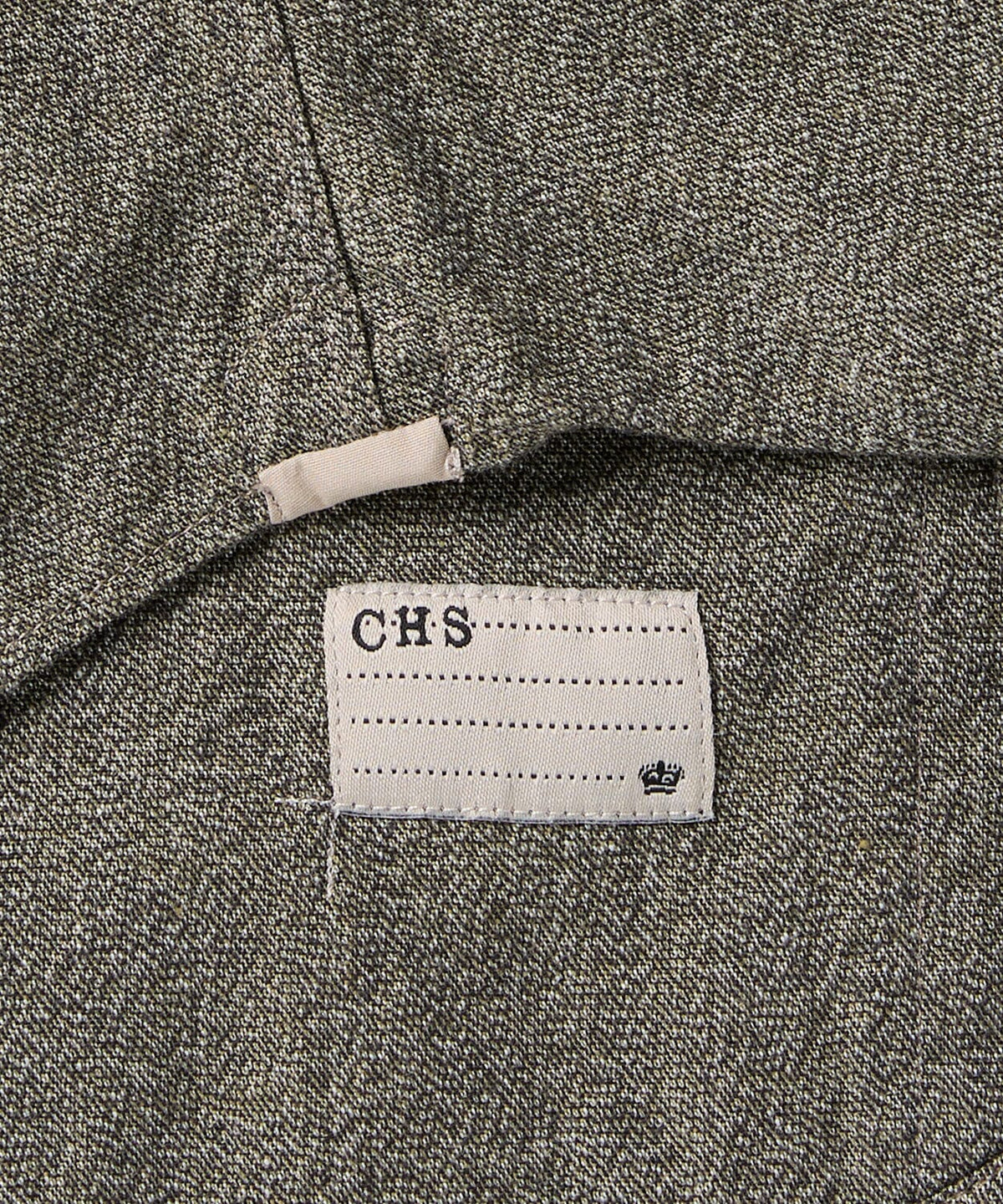 detail of a button down shirt