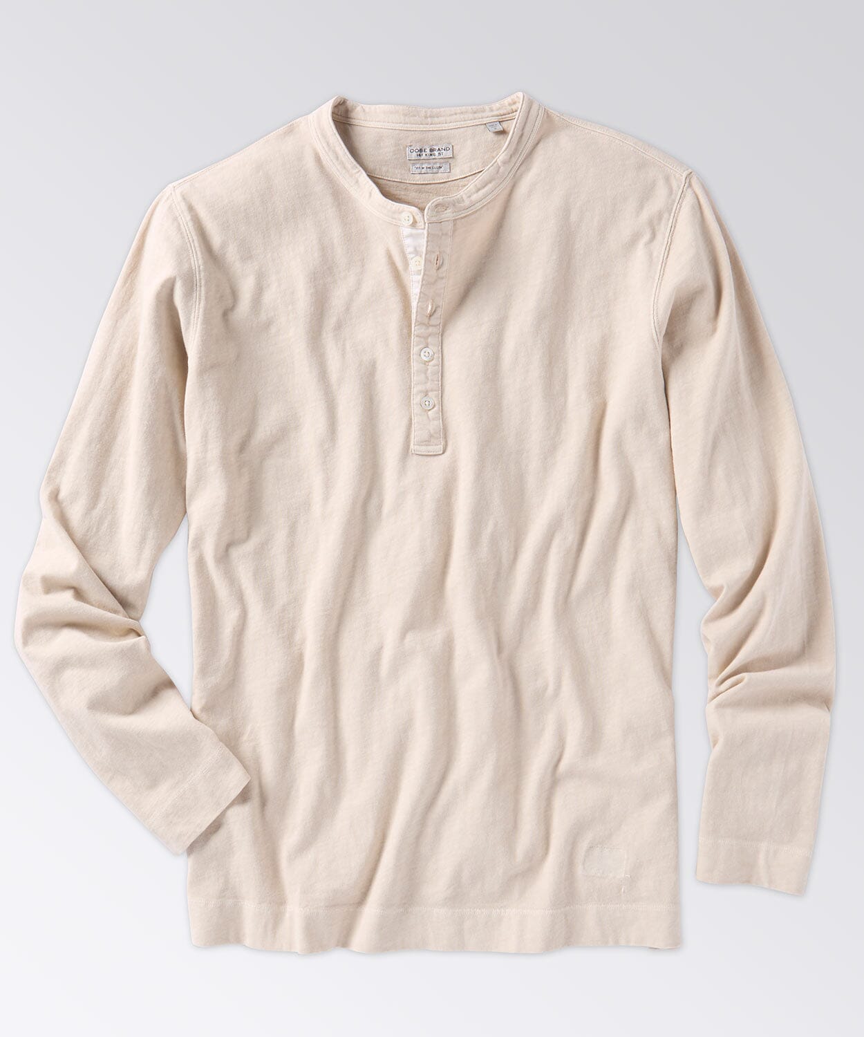 Mens Edisto Long Sleeve Henley Shirt | OOBE BRAND