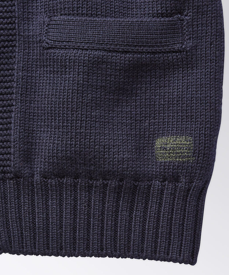 Men's Full Zip Wool Cardigan | OOBE BRAND