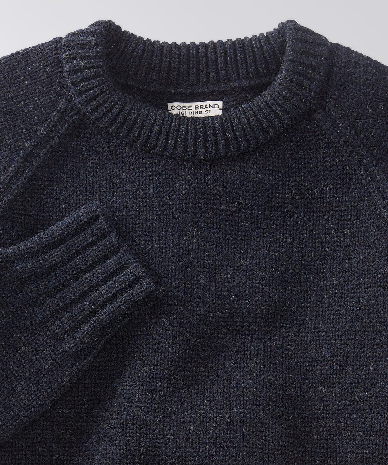 Mens Edisto Crew Neck Wool Sweater | OOBE BRAND