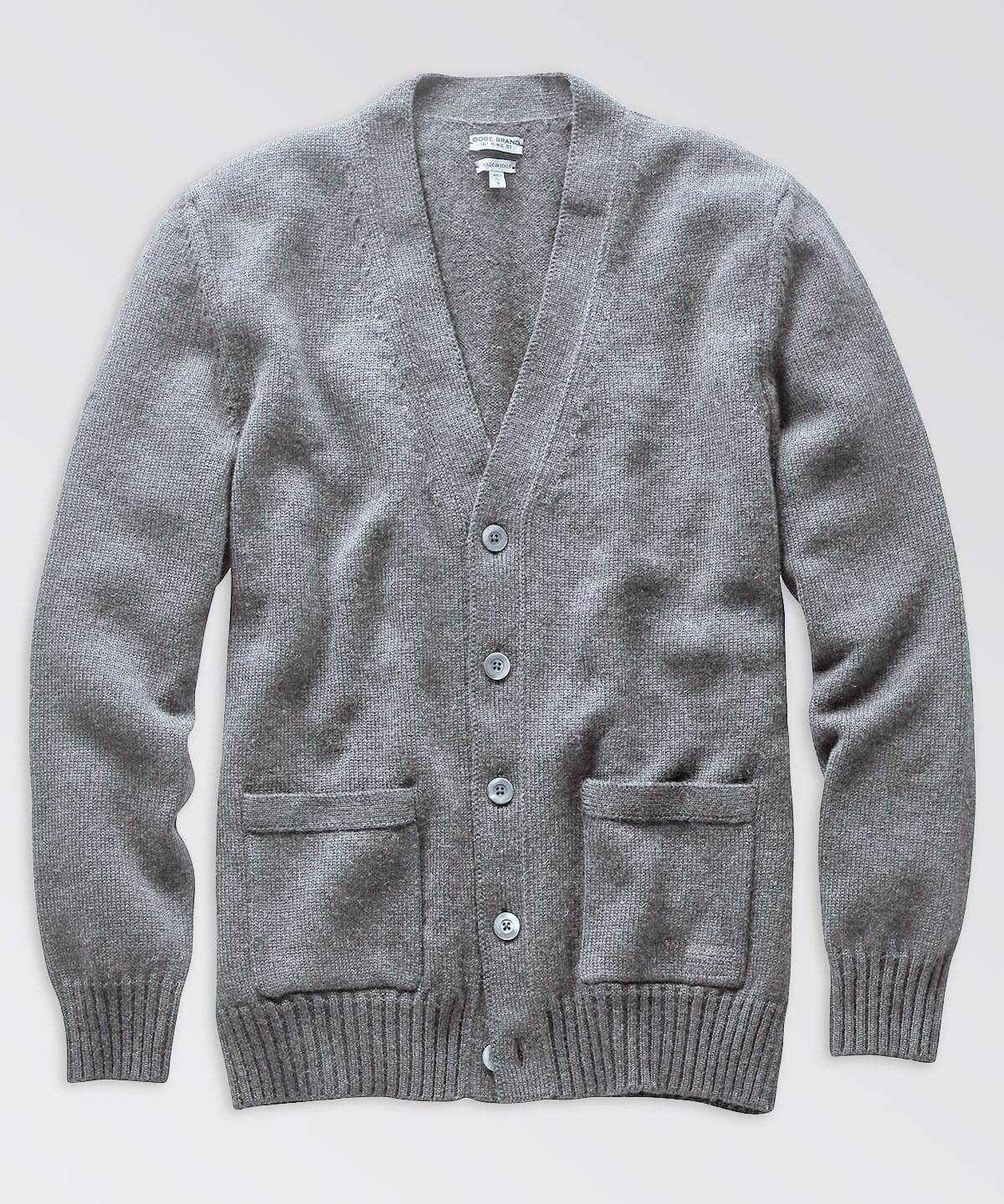 Langford Cardigan Sweaters OOBE BRAND Grey Heather S 